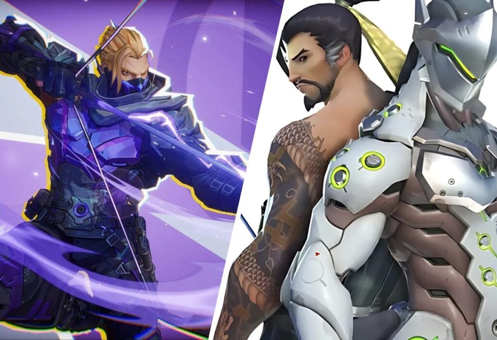 Marvel Rivals Hawkeye lembra Genji e Hanzo de Overwatch 2, revelam fãs